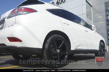 20x9.0 20x10.5 Lenso Conquista 7 MKS CQ7 on LEXUS RX