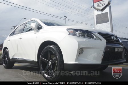 20x9.0 20x10.5 Lenso Conquista 7 MKS CQ7 on LEXUS RX