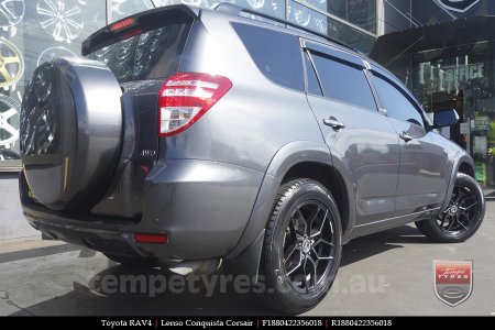 18x8.0 Lenso Conquista Corsair CQC on TOYOTA RAV4