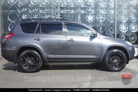 18x8.0 Lenso Conquista Corsair CQC on TOYOTA RAV4