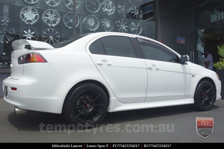 17x7.5 Lenso Spec F MB on MITSUBISHI LANCER