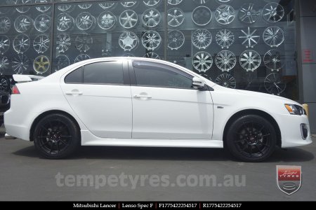 17x7.5 Lenso Spec F MB on MITSUBISHI LANCER