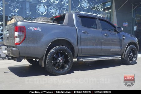 20x9.0 Ballistic Morax on FORD RANGER WILDTRAK