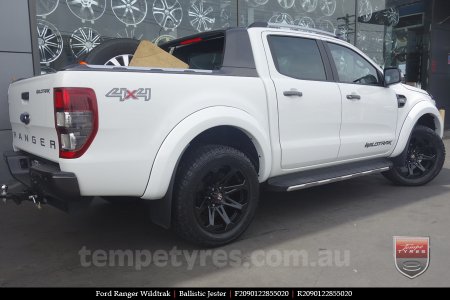 20x9.0 Ballistic Jester on FORD RANGER WILDTRAK