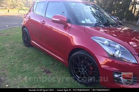 17x7.0 Lenso Spec B MB on SUZUKI SWIFT