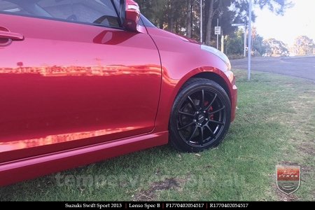 17x7.0 Lenso Spec B MB on SUZUKI SWIFT