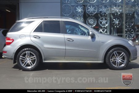 Custom Simmons Wheels on MERCEDES ML-Class