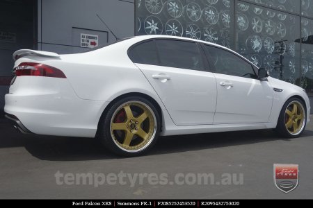 20x8.5 20x9.5 Simmons FR-1 Gold on FORD FALCON 