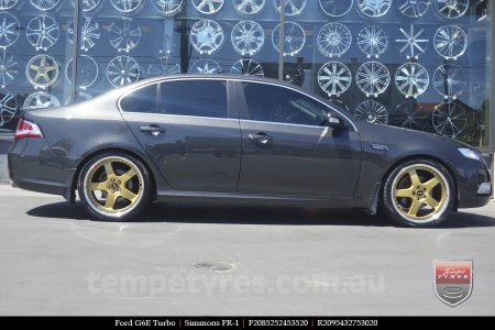 20x8.5 20x9.5 Simmons FR-1 Gold on FORD Falcon