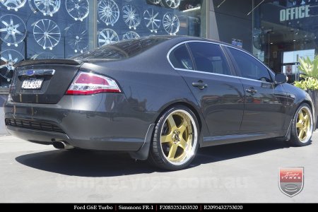 20x8.5 20x9.5 Simmons FR-1 Gold on FORD FALCON