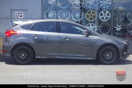 18x8.0 Lenso Type-M DG on FORD FOCUS