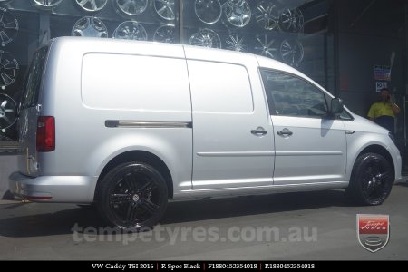 18x8.0 R Spec Black on VW CADDY