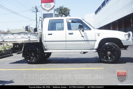 17x9.0 Ballistic Jester on TOYOTA HILUX