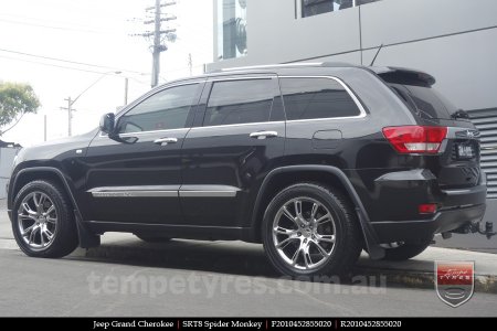 20x10 SRT8 Spider Monkey HB on JEEP GRAND CHEROKEE