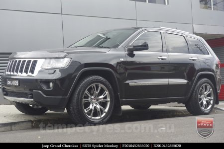 20x10 SRT8 Spider Monkey HB on JEEP GRAND CHEROKEE