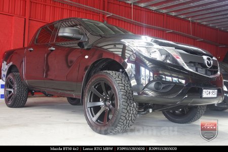 20x9.5 Lenso RTG MBW on MAZDA BT50