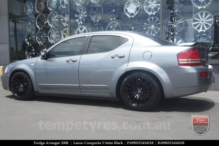 18x8.0 18x9.0 Lenso Conquista 5 SB CQ5 on DODGE AVENGER