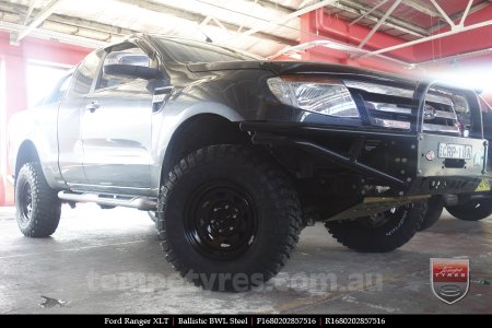 16x8.0 Ballistic BWL Steel on FORD RANGER