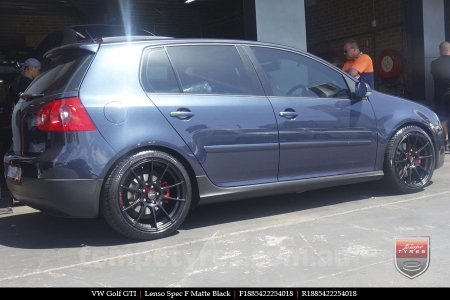 18x8.5 Lenso Spec F MB on VW GOLF