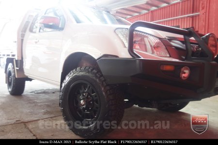 17x9.0 Ballistic Scythe on ISUZU D-MAX 