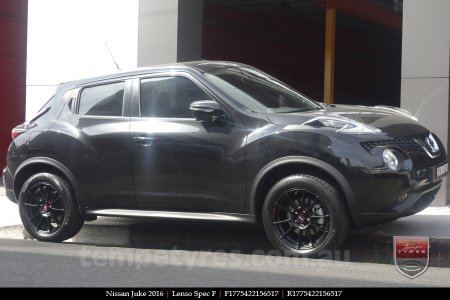 17x7.5 Lenso Spec F MB on NISSAN JUKE