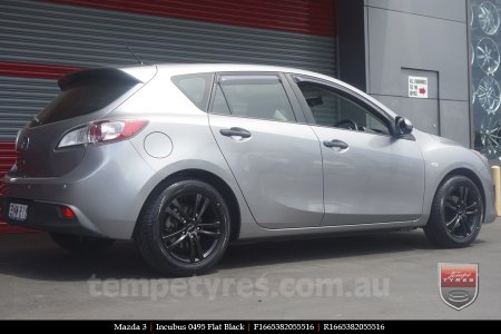 16x6.5 Incubus 0495 on MAZDA 3 