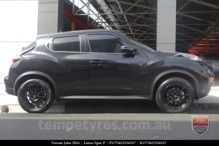 17x7.5 Lenso Spec F MB on NISSAN JUKE