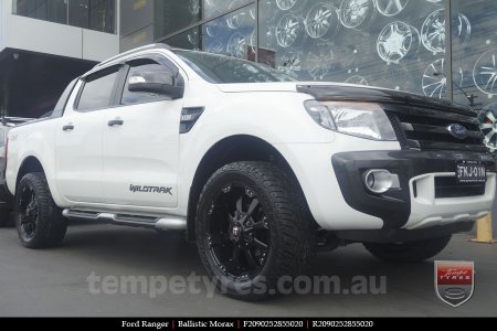 20x9.0 Ballistic Morax on FORD RANGER 