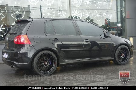 18x8.5 Lenso Spec F MB on VW GOLF 