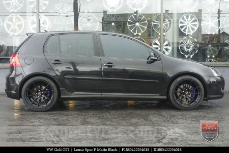 18x8.5 Lenso Spec F MB on VW GOLF 