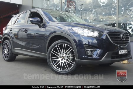 20x8.5 20x10 Simmons OM-C BM on MAZDA CX5