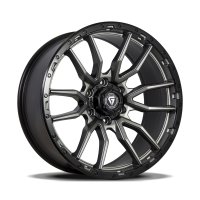 Grudge Offroad F2 Enforcer Matte Gunmetal with Black Bead Ring