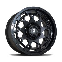 Grudge Offroad G08 Satin Black with Gloss Black Ring