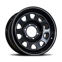 Grudge Offroad BWL Steel D-Hole Black W/White Line