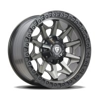 Grudge Offroad F1 Fury Matte Gunmetal with Black Bead Ring