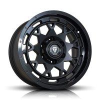 Grudge Offroad G08 Satin Black with Gloss Black Ring