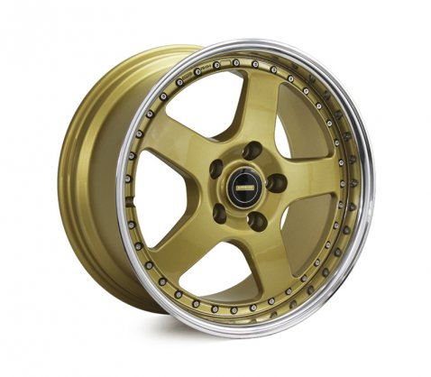 17x8.5 17x9.5 Simmons FR-1 Gold 5/114.3 P45 - Simmons Wheels