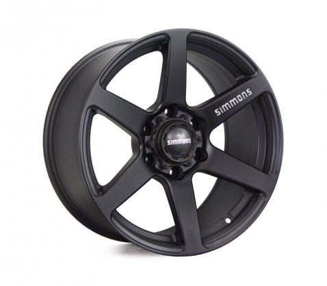 18x9.0 Simmons S6 Matte Black