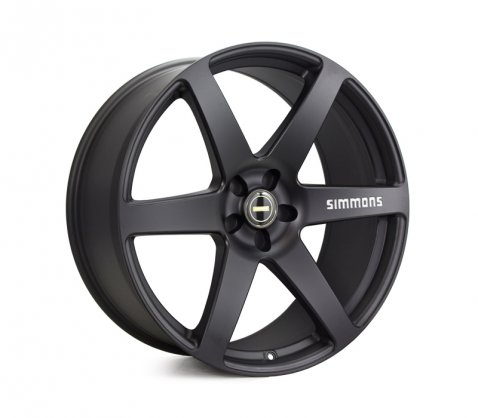 22x9.5 Simmons S6 Matte Black