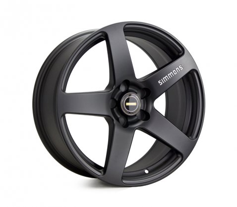 19x8.0 19x9.0 Simmons FR-C Matte Black 5/108 P36 - Simmons Wheels