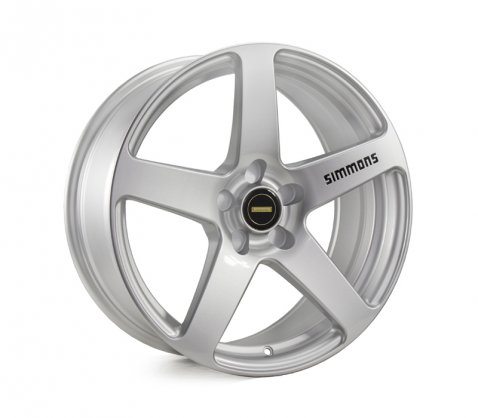 18x8.0 18x9.0 Simmons FR-C Silver 5/108 P40 - Simmons Wheels