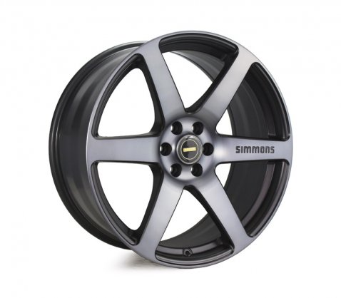 20x9.0 Simmons S6 Black Tint - Simmons Wheels