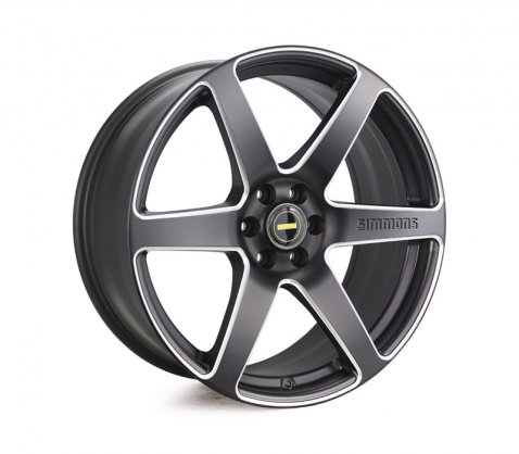 20x9.0 Simmons S6S Matte Black NCT