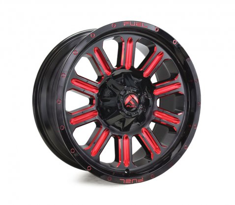 20x9.0 Fuel Red Hardline