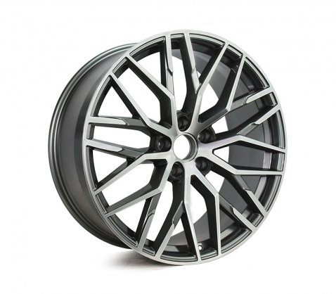 22x9.5 1349 AU1349 Dark Grey 5/112 P30 - Style By AU