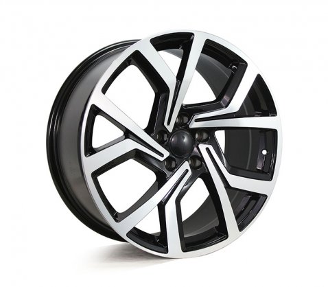 19x8.5 5573 VW5573 Black Machined 5/112 P45 - Style By VW