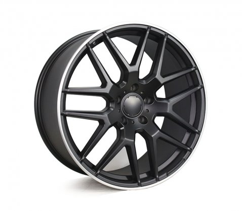 22x10 7132 GLE63 Matt Black 5/112 P50 - Style By MB