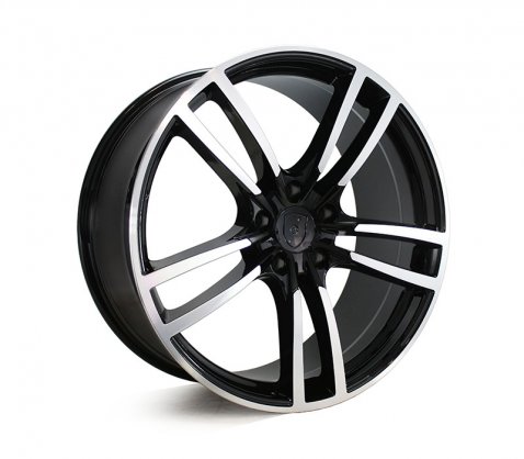 22x10 5628 Black Machined 5/130 P55