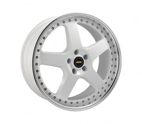 20x8.5 20x9.5 Simmons FR-1 White 5/114.3 P43 - Simmons Wheels