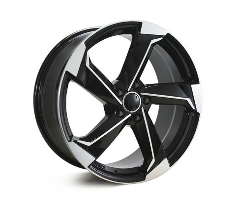 20x9.0 5627 Black Polished 5/112 P42 - Style By AU